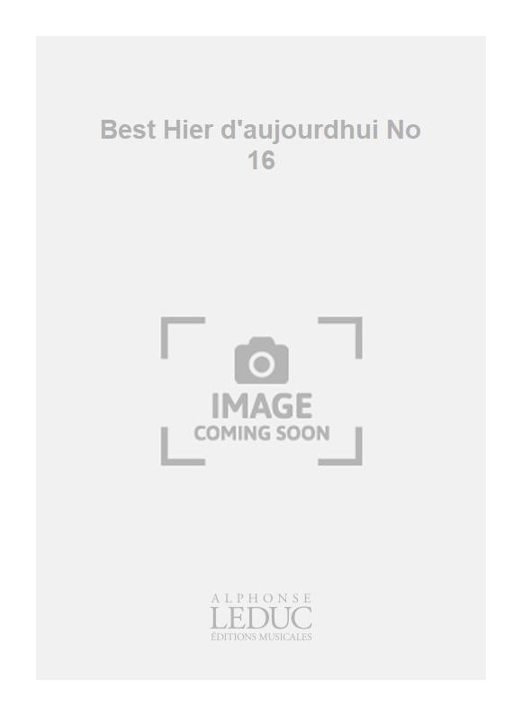 Best Hier d'aujourdhui n° 16