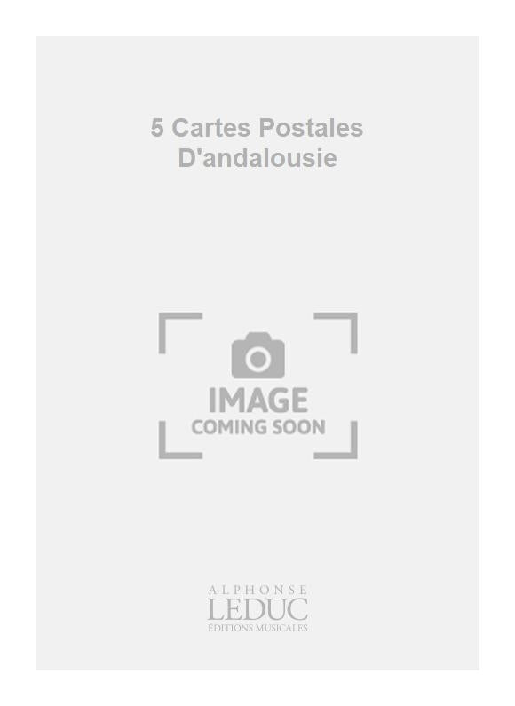 5 Cartes Postales D'andalousie