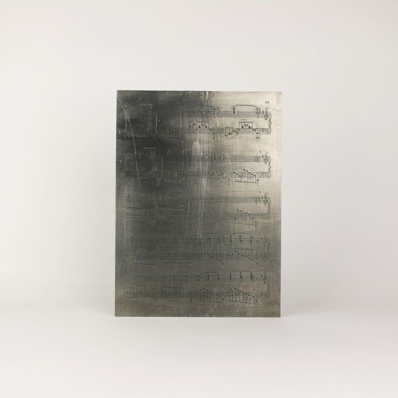 Plaque de gravure Beethoven