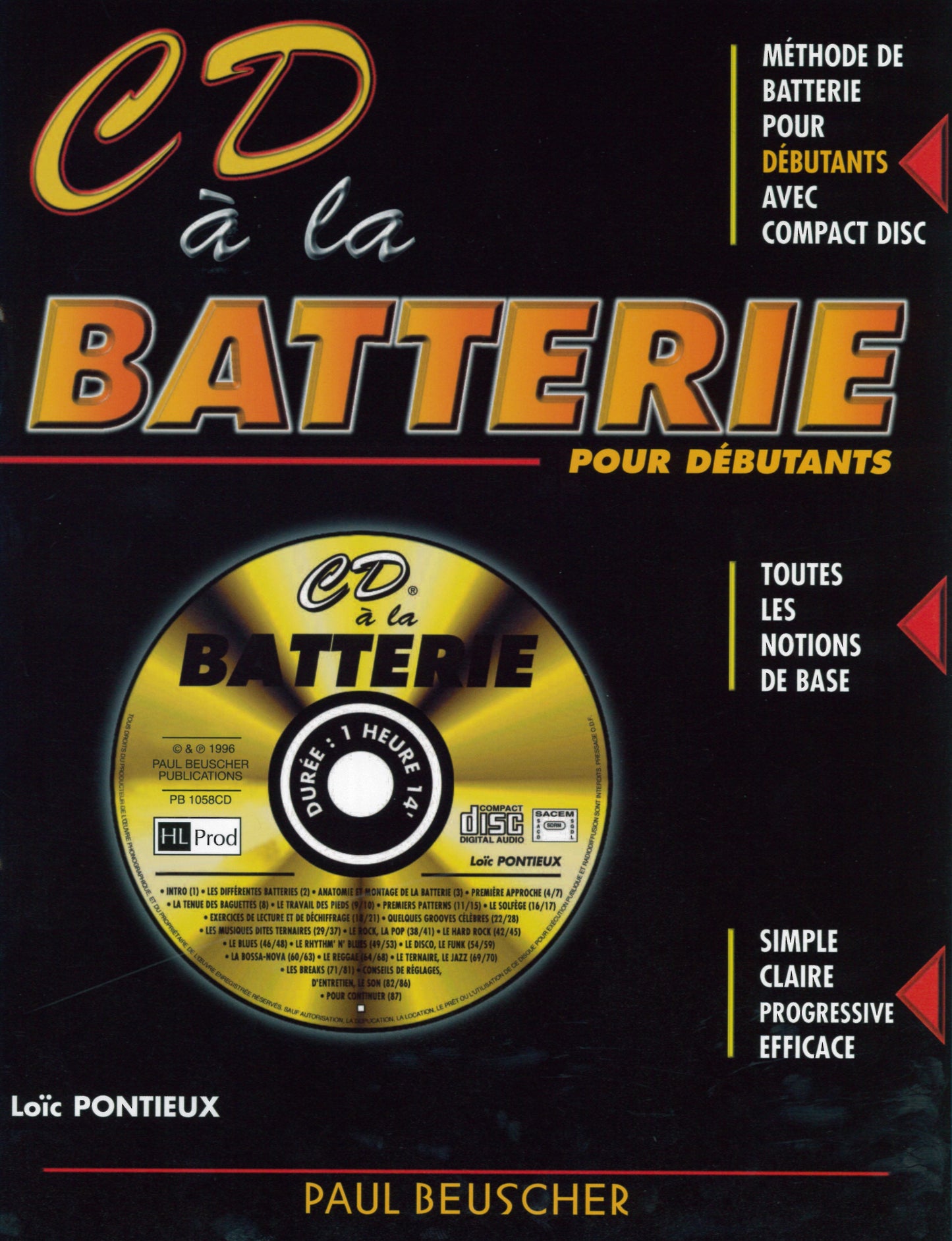 CD à la Batterie