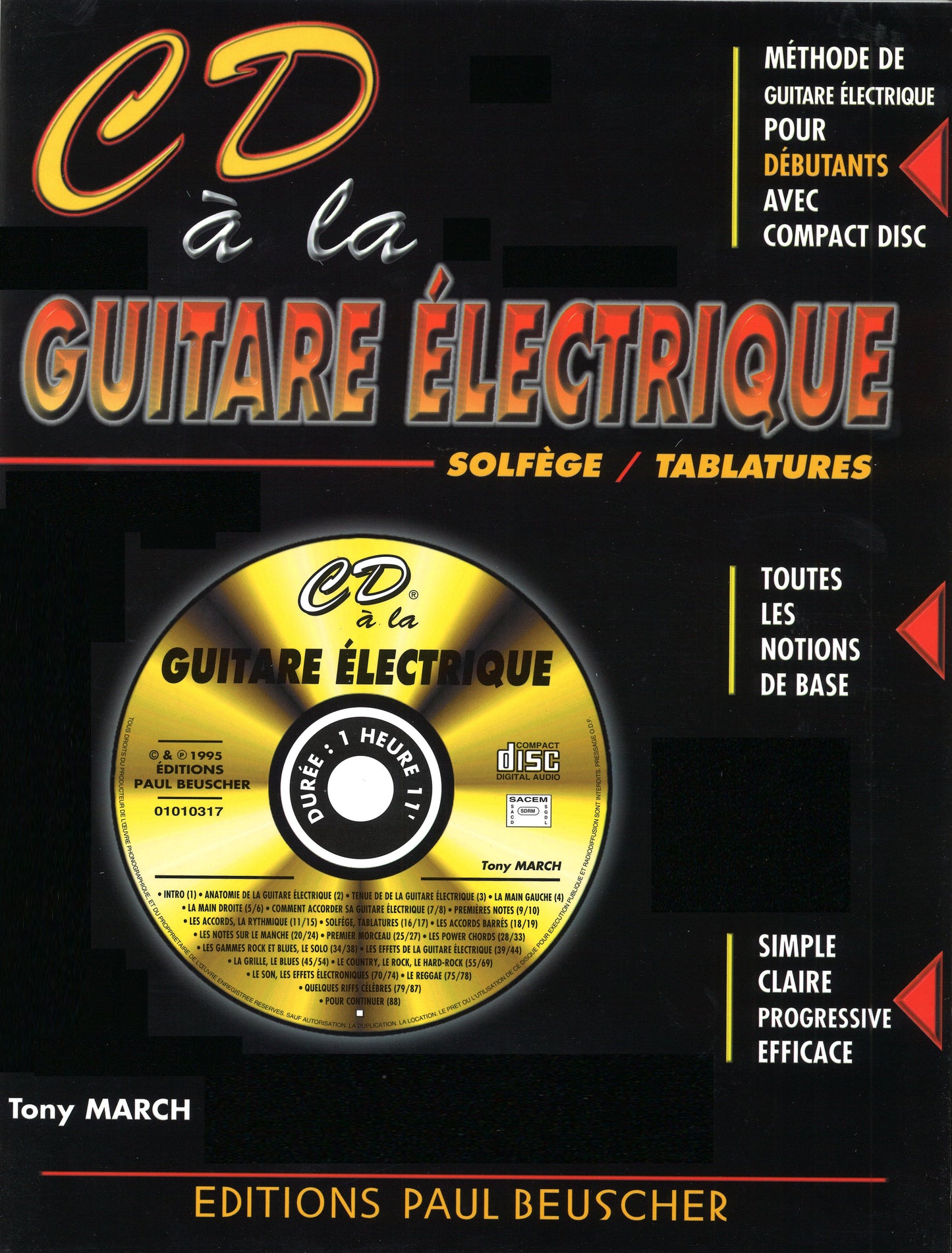 CD à la Guitare électrique