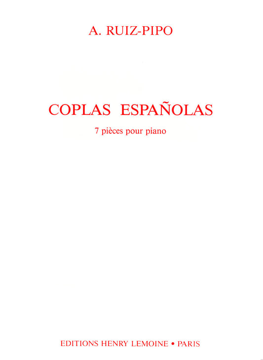 Coplas espanolas : 7 pièces