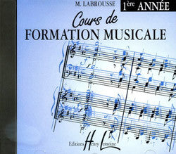 CD - Cours de formation musicale Vol.1