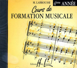 CD - Cours de formation musicale Vol.4