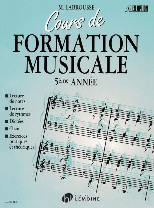 Cours de formation musicale Vol.5