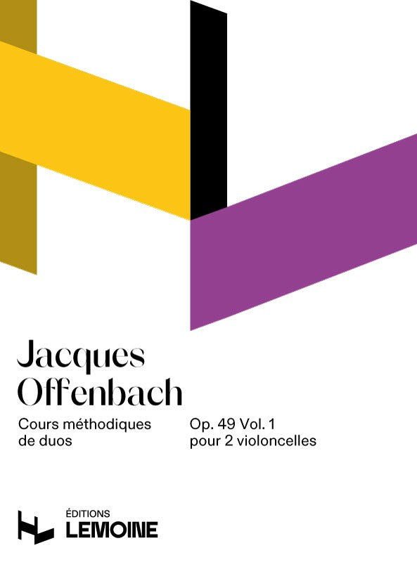 Cours méthodique de duos pour deux violoncelles Op.49 Vol.1