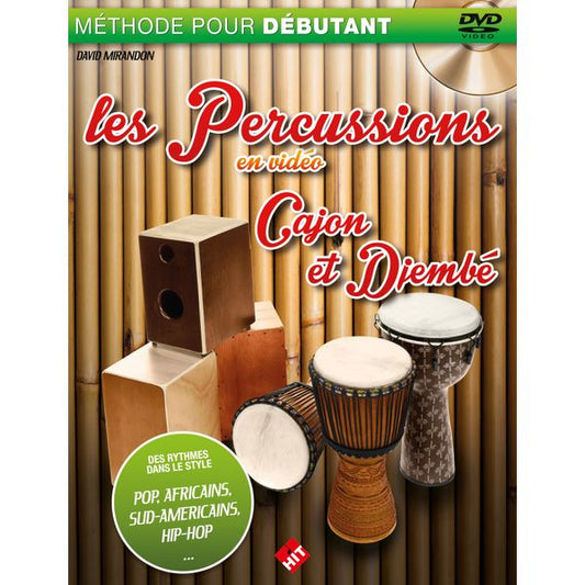 Les Percus en vidéo, djembé et cajon