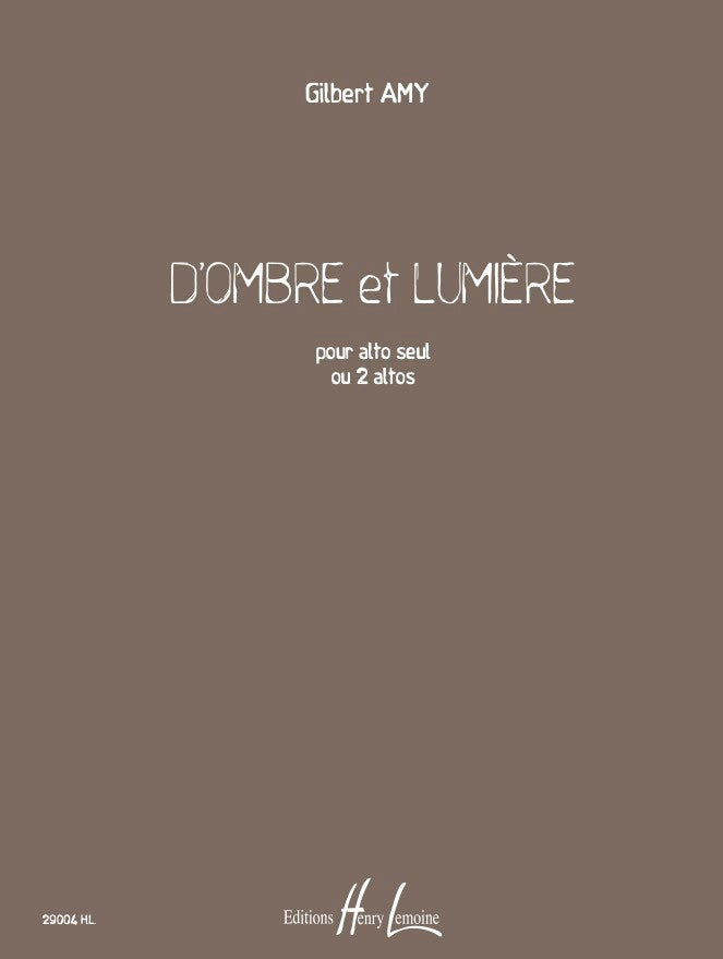 D'ombre et Lumière