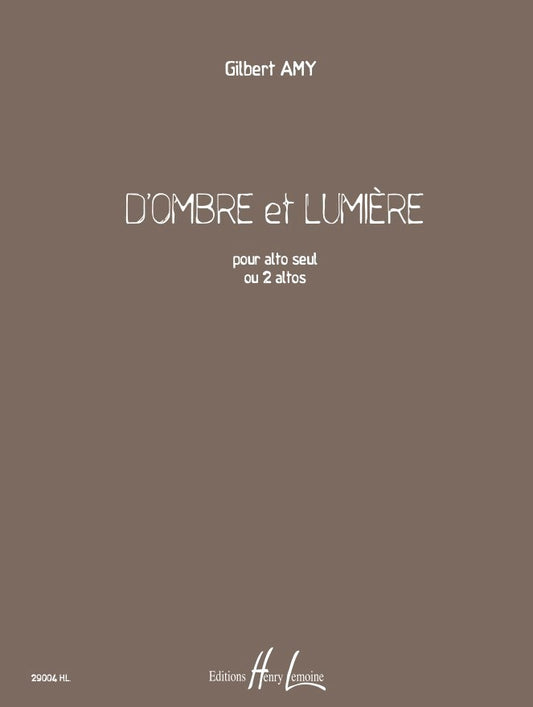 D'ombre et Lumière