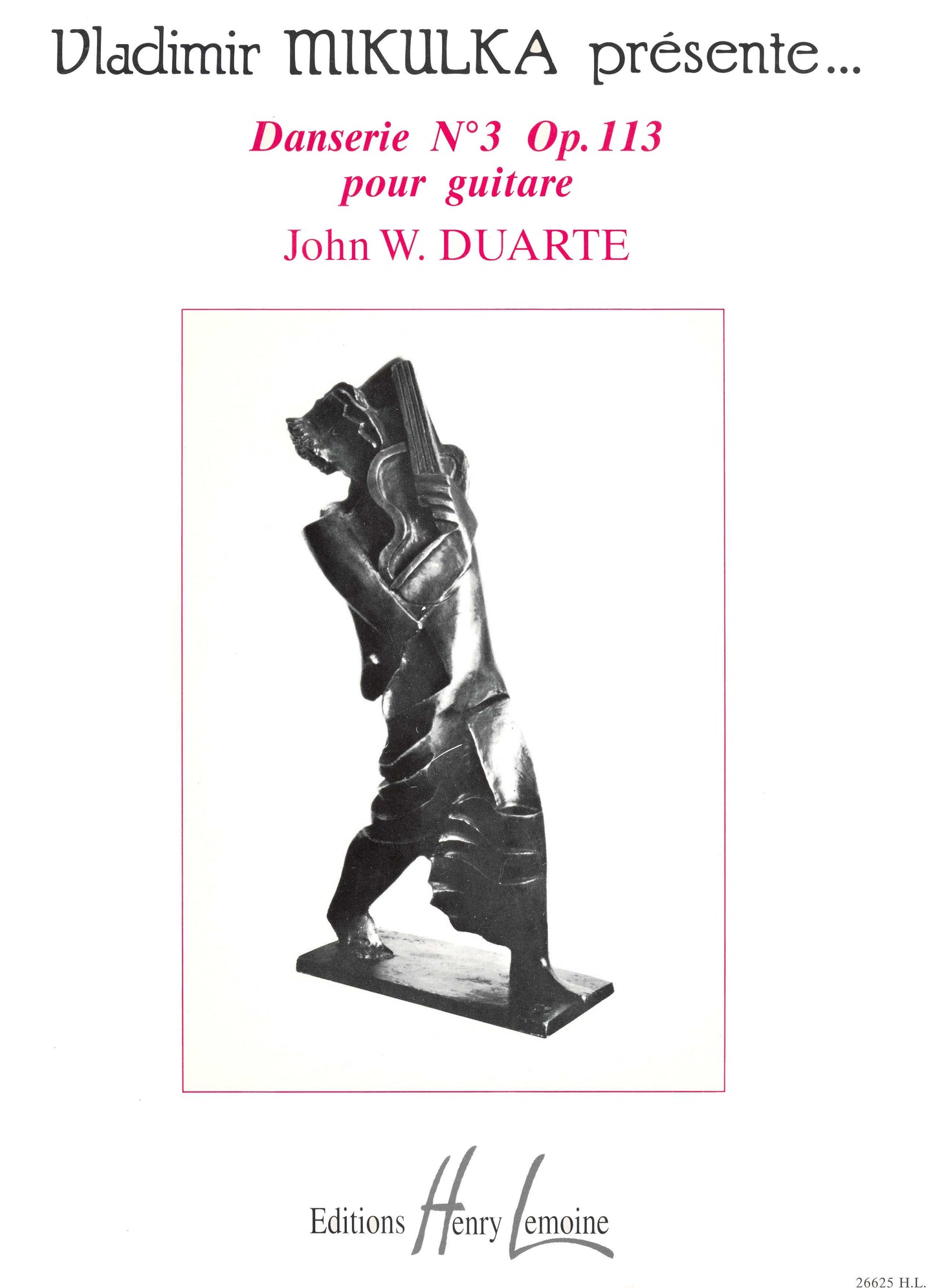 Danserie n°3 Op.113