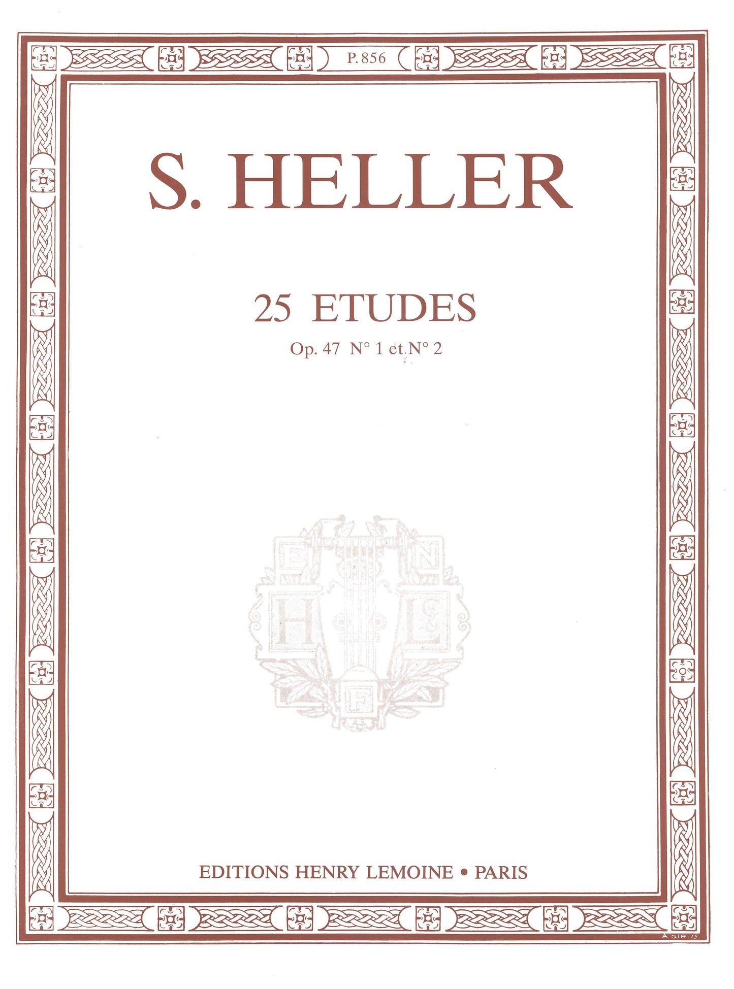 Etudes (25) Op.47 (2 volumes réunis)