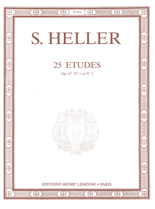 Etudes (25) Op.47 (2 volumes réunis)