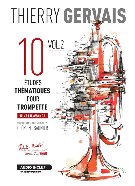 Etudes thématiques (10) pour trompette Vol. 2