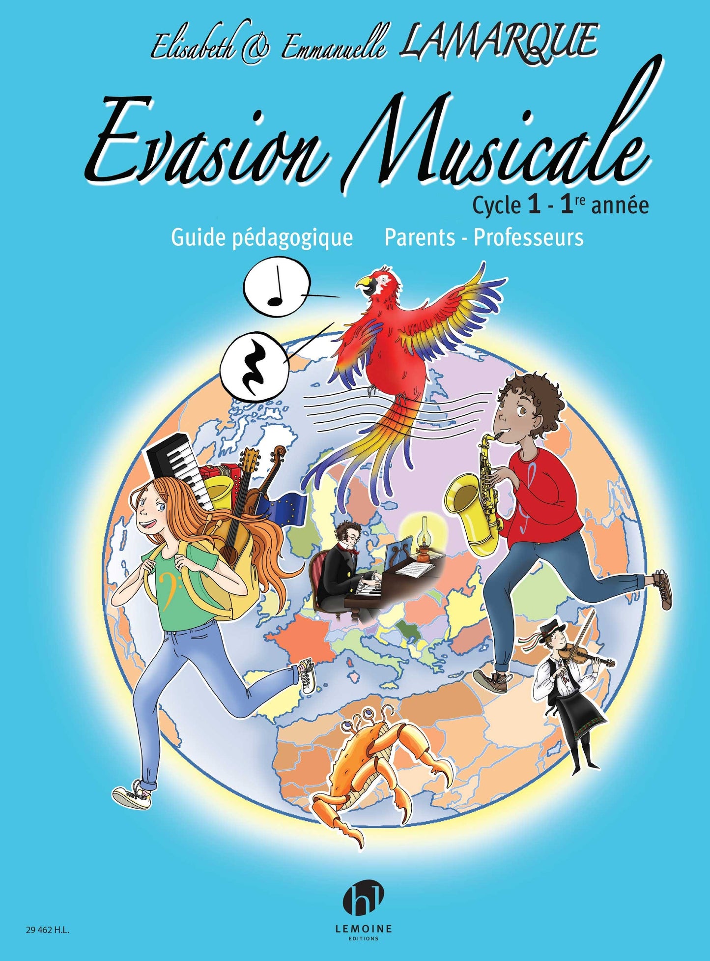 Evasion musicale : cycle 1 (1re année) - Guide pédagogique