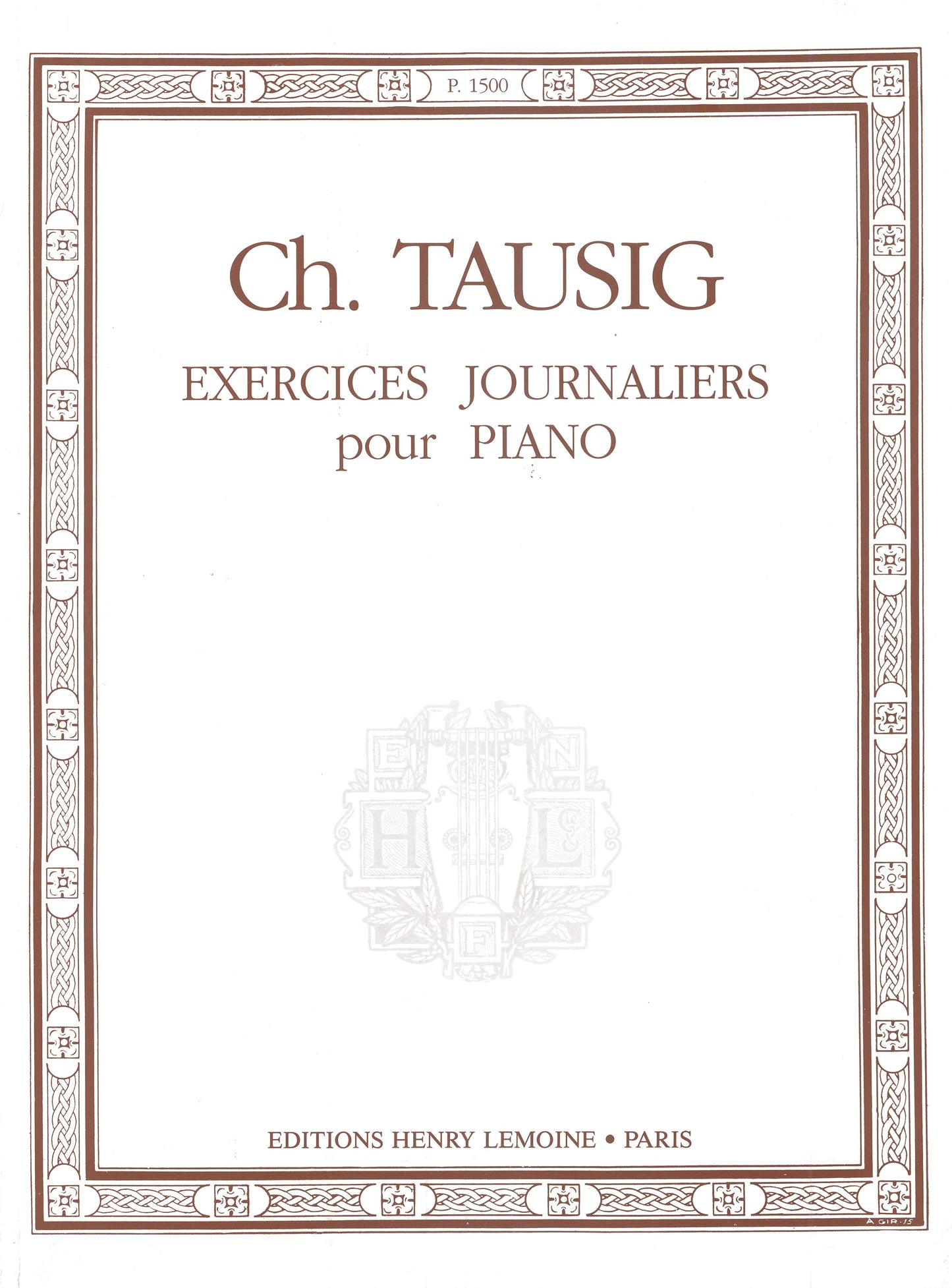 Exercices journaliers