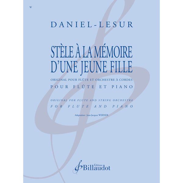 Stèle à la mémoire d'une jeune fille