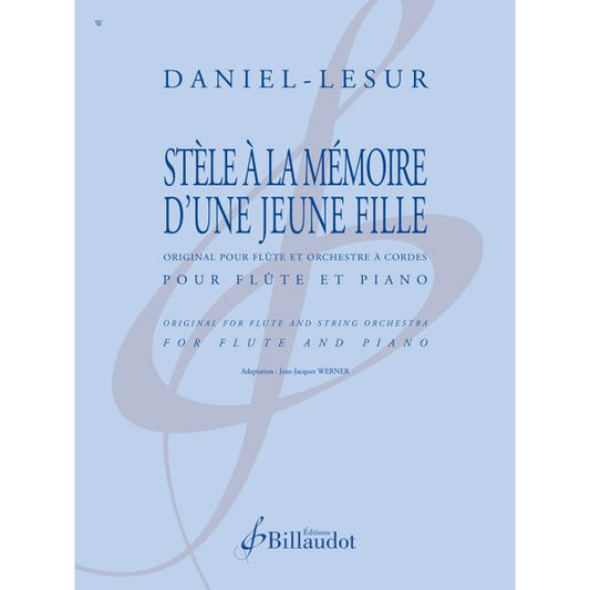 Stèle à la mémoire d'une jeune fille