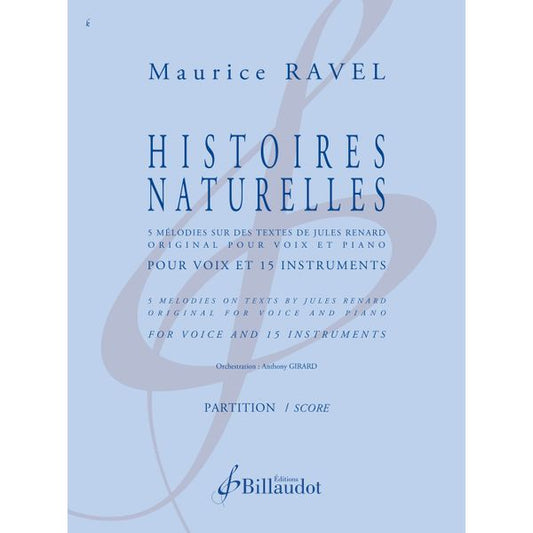 Histoires naturelles