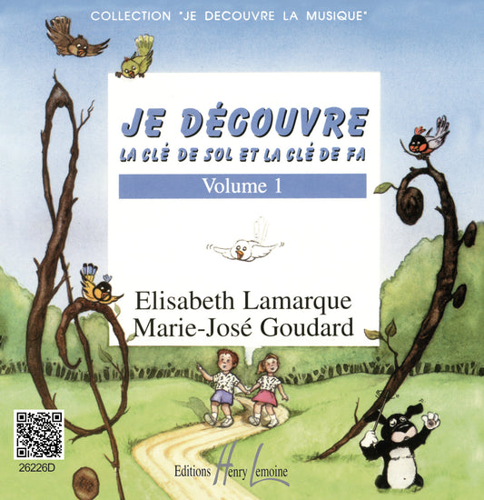 CD - Je découvre la clé de Sol et Fa Vol.1