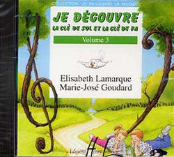CD - Je découvre la clé de Sol et Fa Vol.3