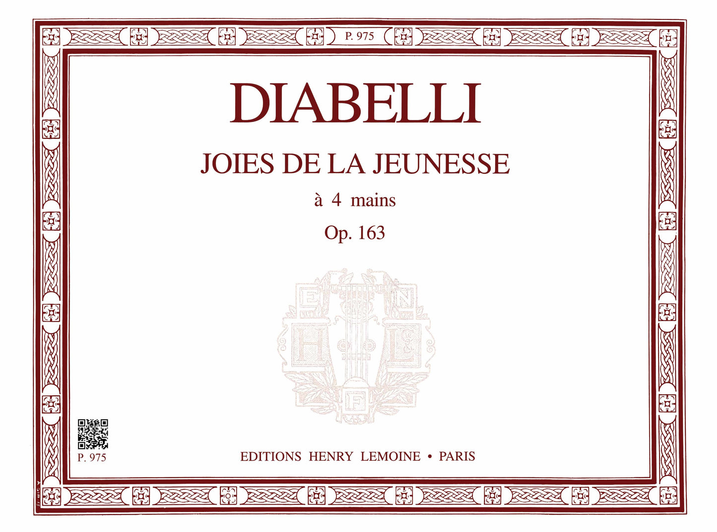 Joies de la jeunesse Op.163
