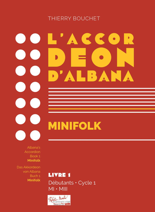 L'Accordéon d'Albana minifolk - Livre 1