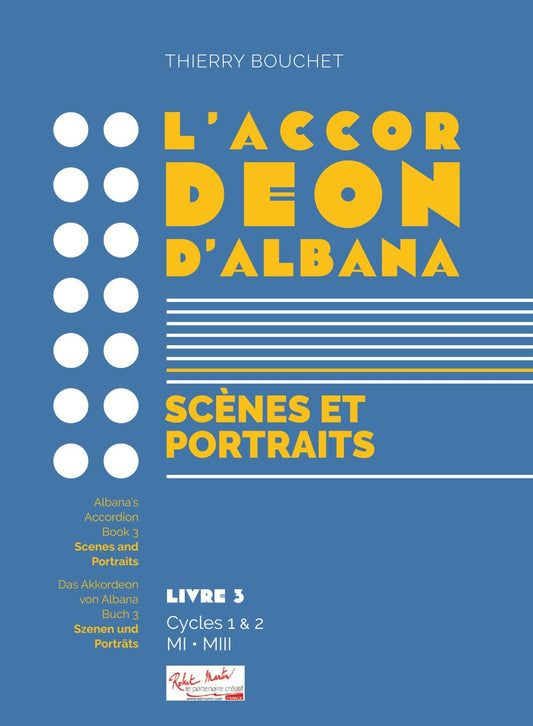 L'Accordéon d'Albana scènes et portraits - Livre 3