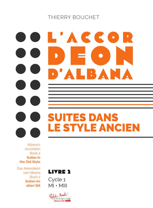 L'Accordéon d'Albana suites dans le style ancien - Livre 2