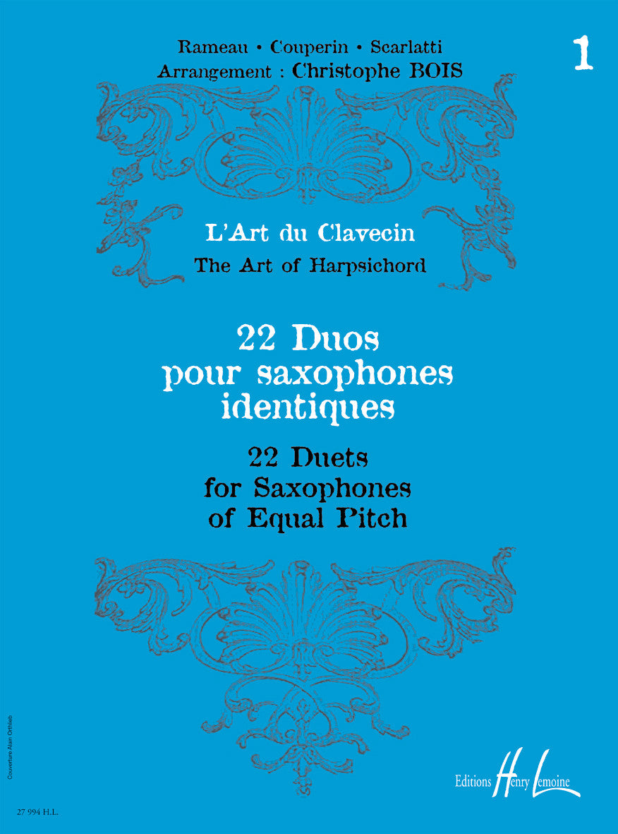 L'Art du Clavecin - 22 Duos Vol.1
