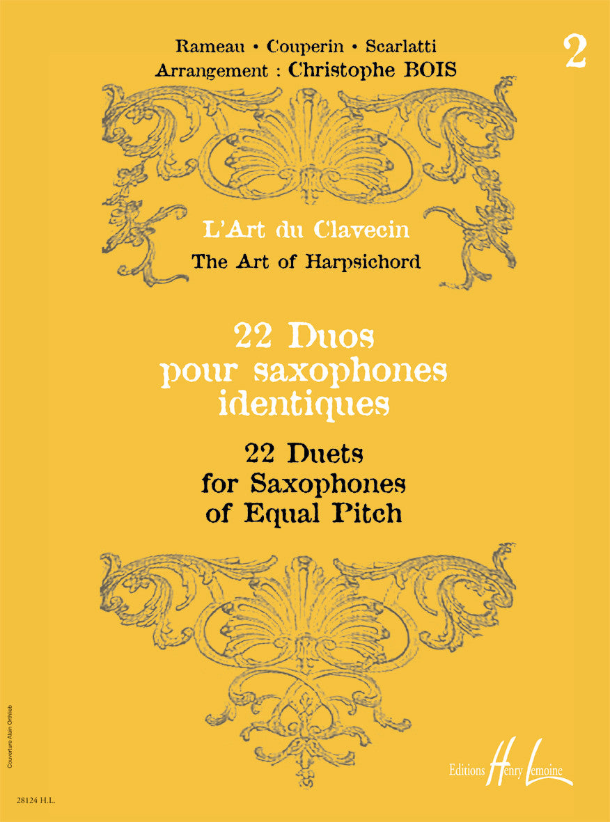 L'Art du Clavecin - 22 Duos Vol.2