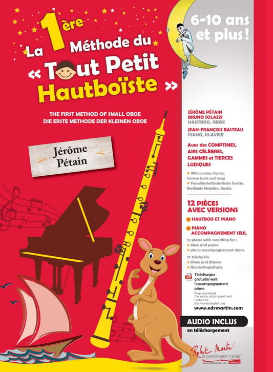 La 1ère méthode du Tout Petit Hauboiste