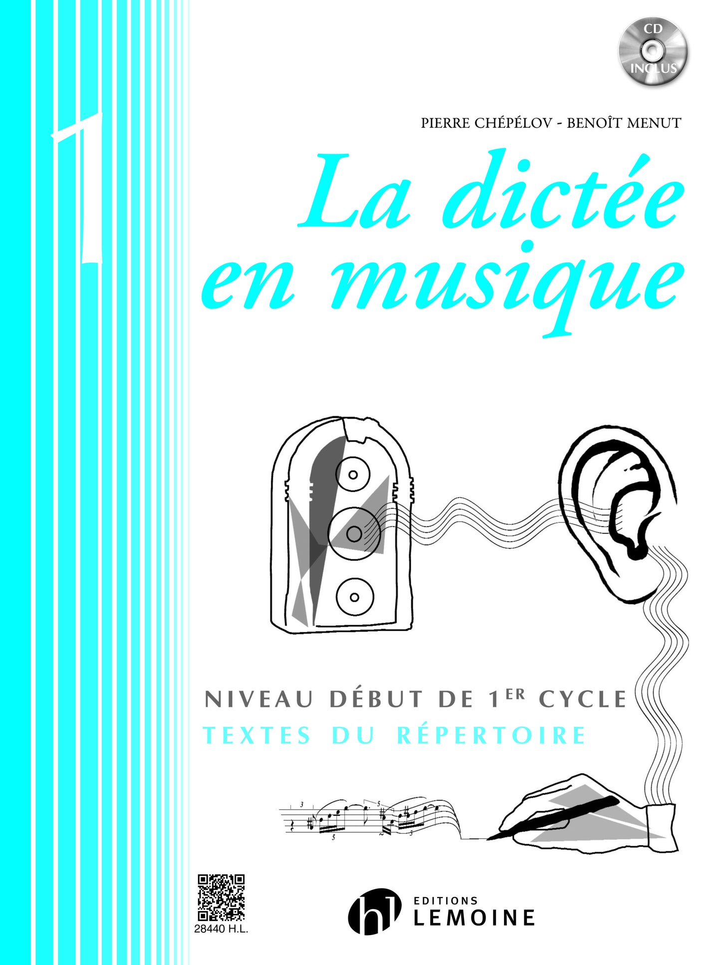 La dictée en musique Vol.1 - début du 1er cycle