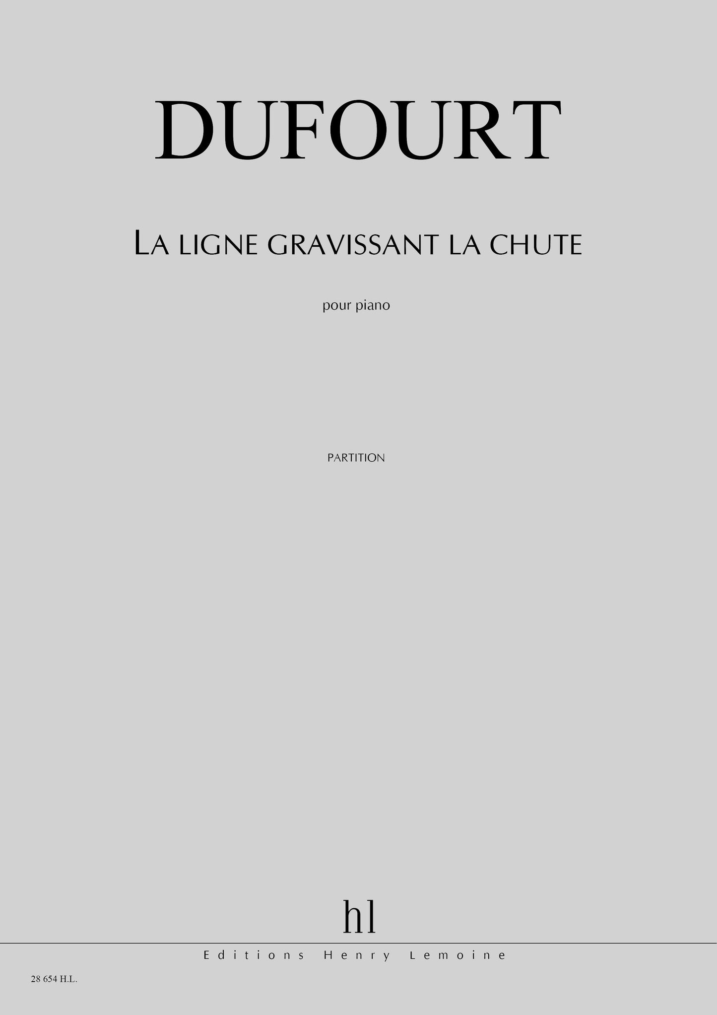 La Ligne gravissant la chute - Hommage à Chopin