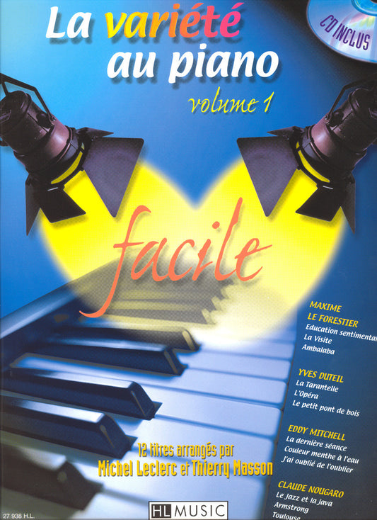 La variété au piano Vol.1