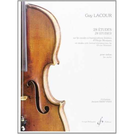 28 études sur les modes à transpositions limitées d'Olivier Messiaen