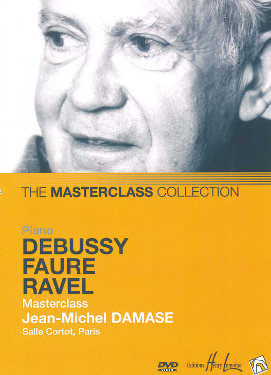 DVD - Masterclass Jean-Michel Damase - Debussy, Fauré and Ravel (NTSC version)