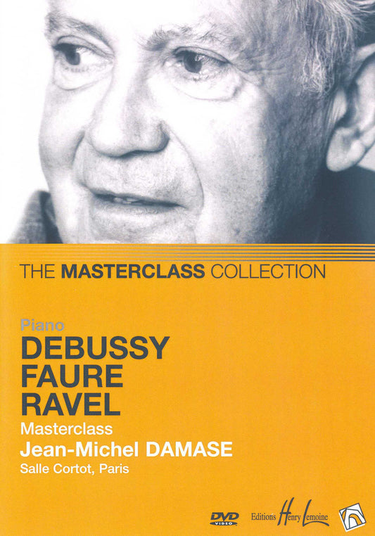 DVD - Masterclass Jean-Michel Damase - Debussy, Fauré et Ravel (version PAL)