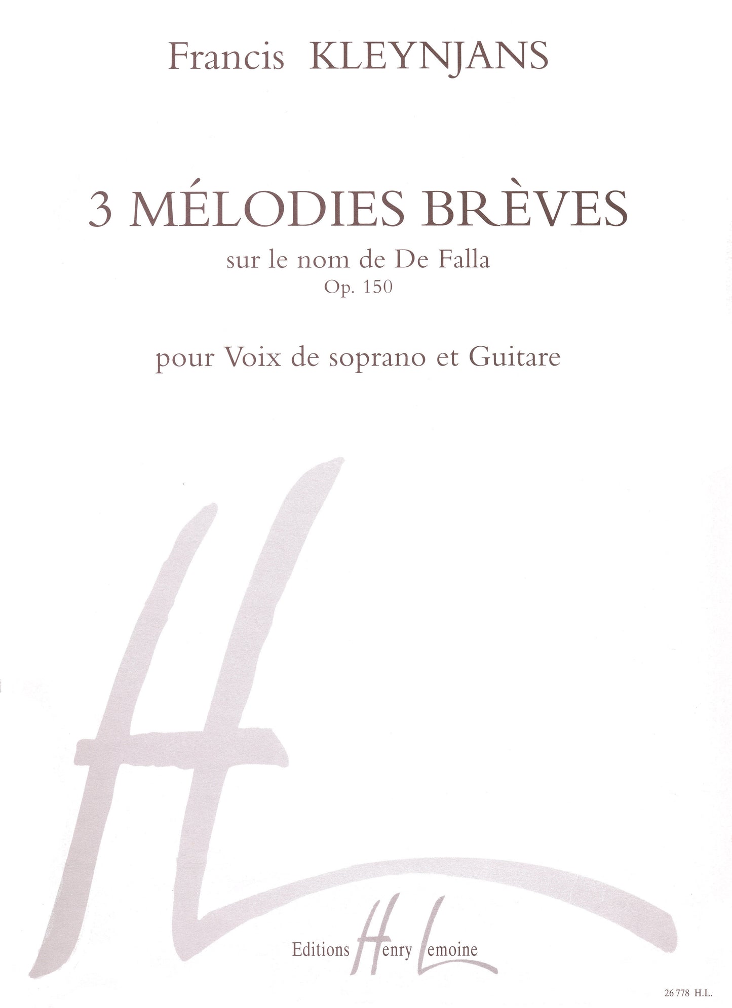 Mélodies brèves (3)