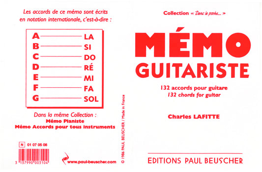 Mémo du guitariste