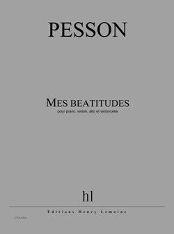 Mes béatitudes
