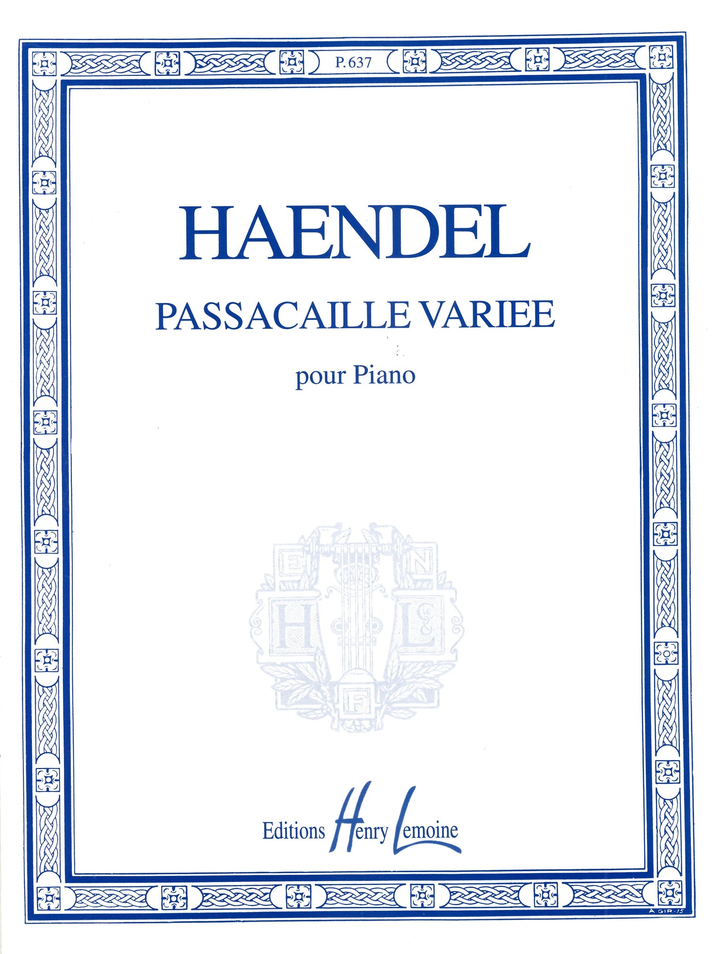 Passacaille variée