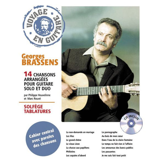 Voyage en guitare. Georges Brassens