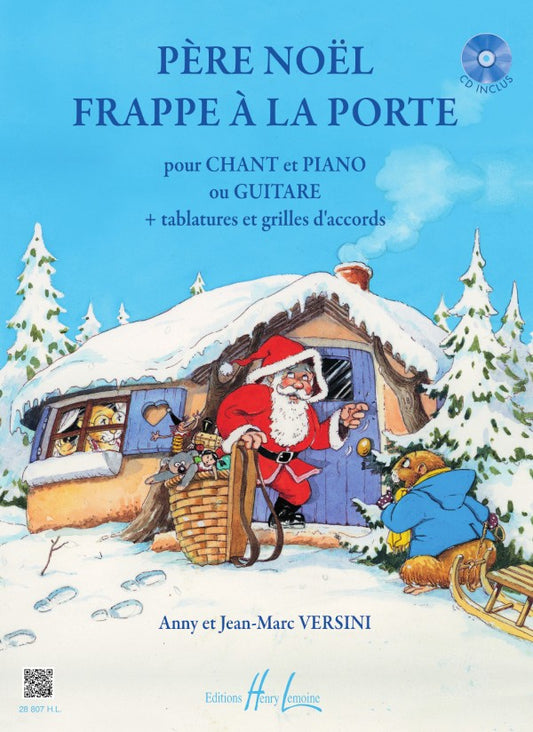 Père Noël frappe à la porte
