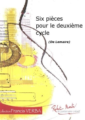 Pièces (6) pour le 2ème cycle