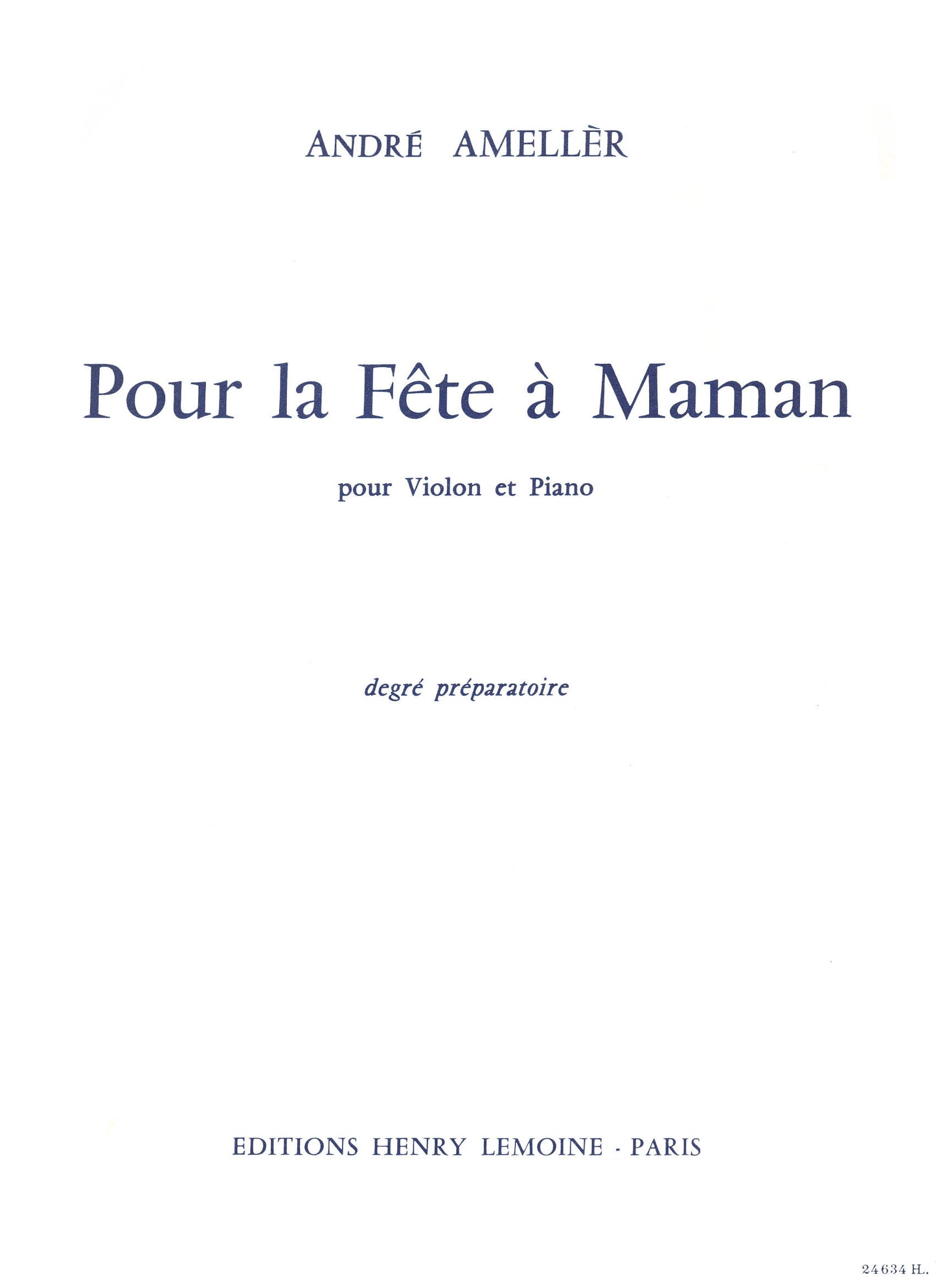 Pour la Fête à Maman