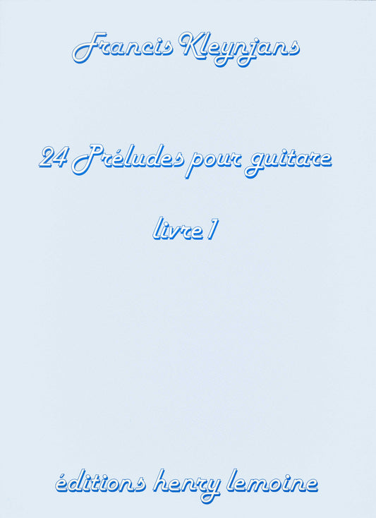 Préludes (24) Vol.1