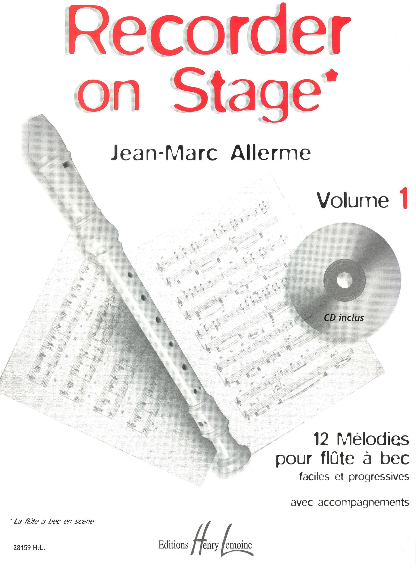 Recorder on stage Vol.1