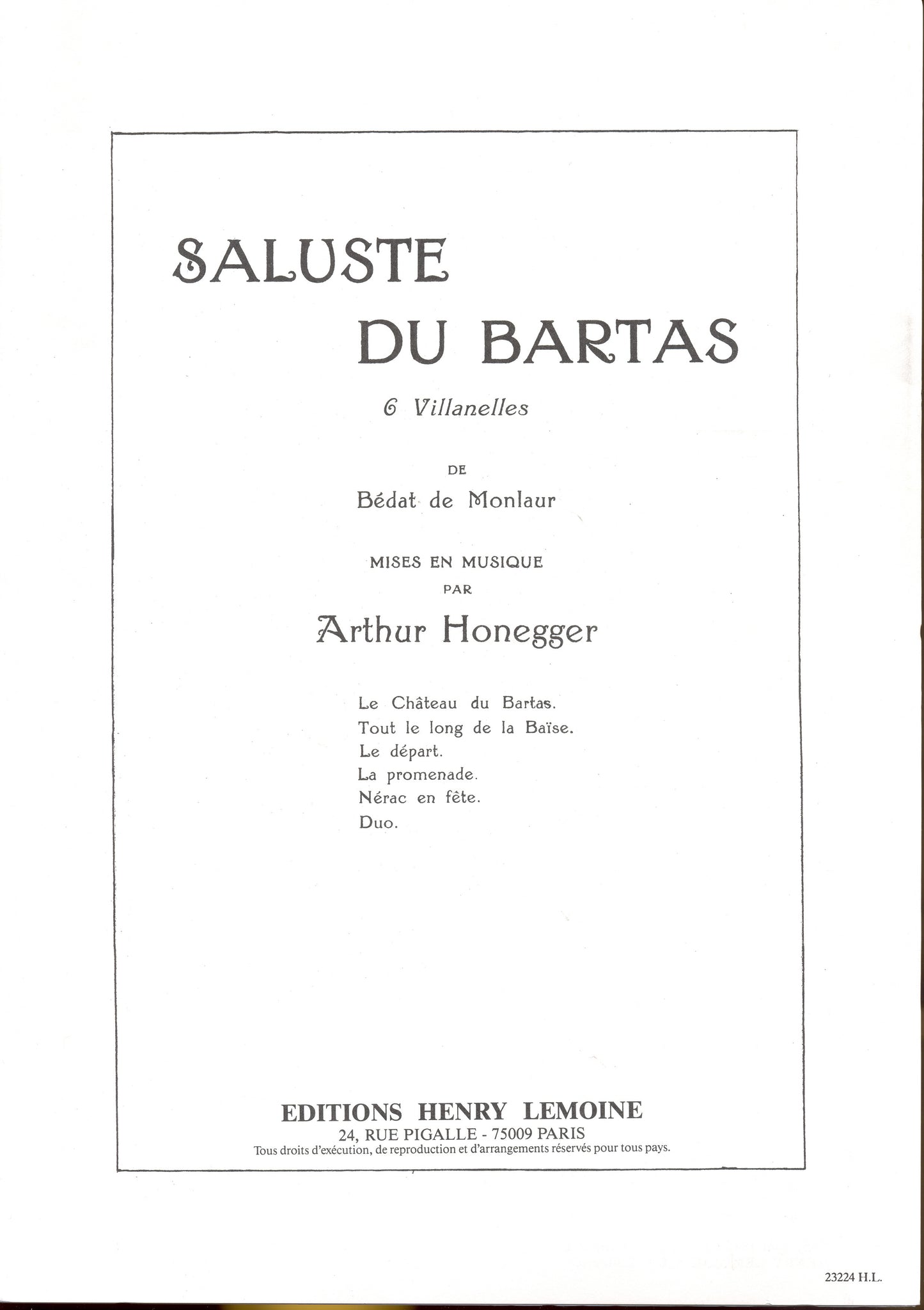 Saluste du Bartas