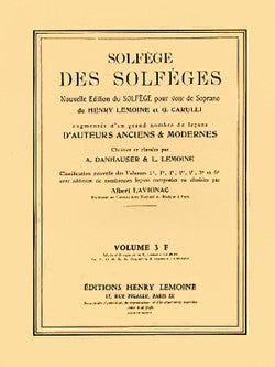 Solfège des Solfèges Vol.3F avec accompagnement