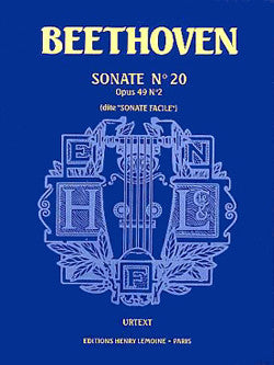 Sonate n°20 Op.49 n°2 Facile